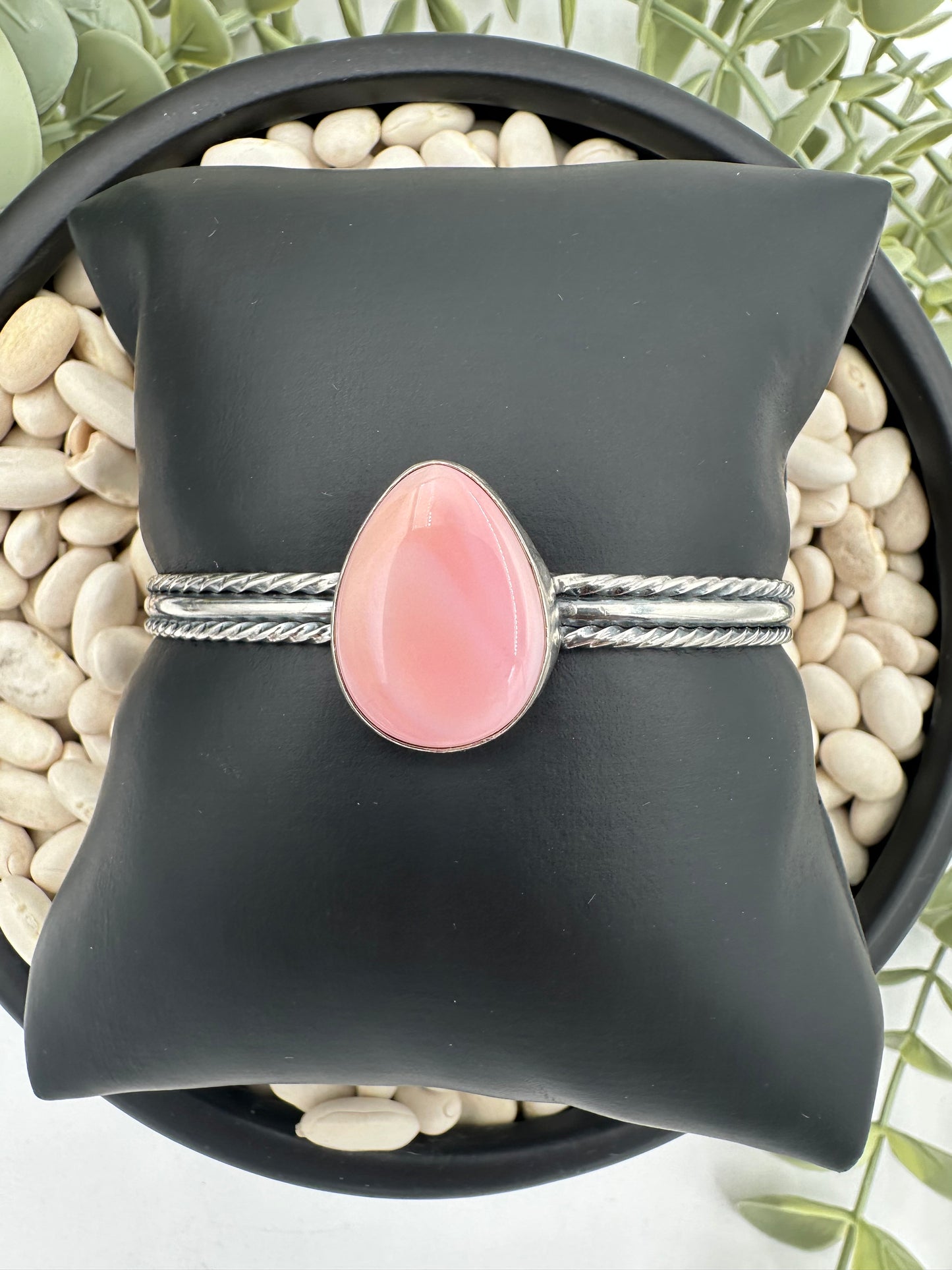 Pink Guitar Cuff Bracelet