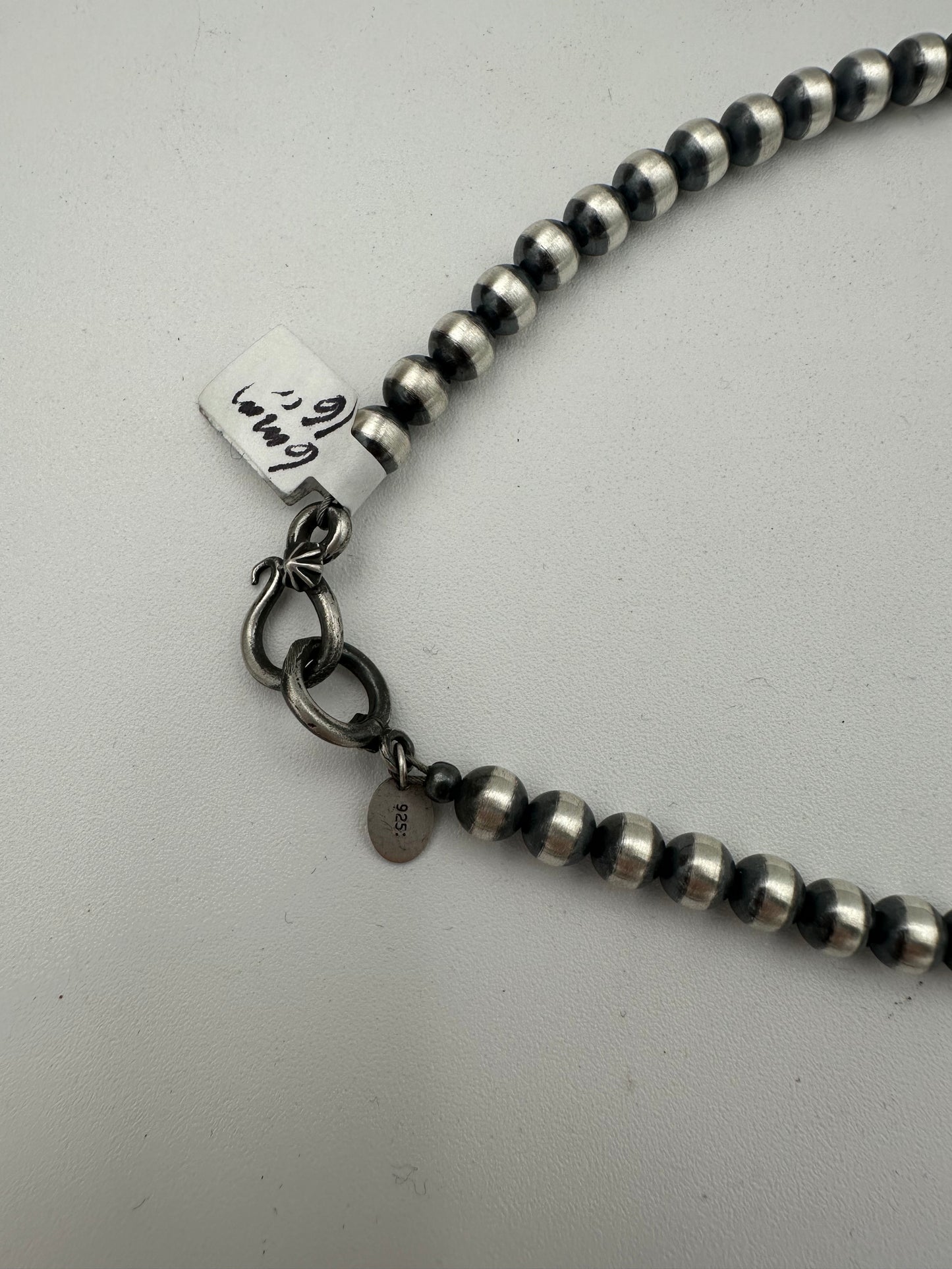 6mm Sterling Pearls 16"