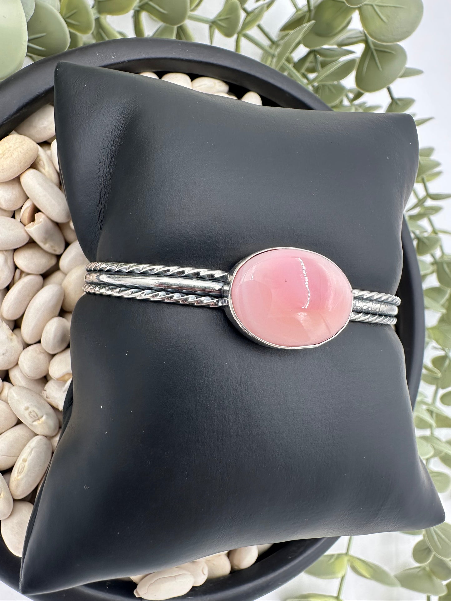 Pink Guitar Cuff Bracelet