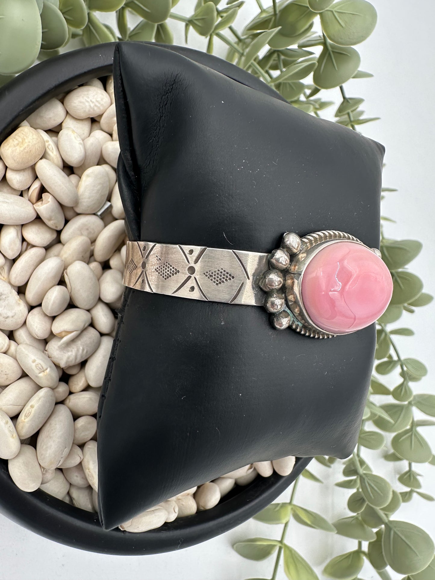 Pink Moon Cuff Bracelet