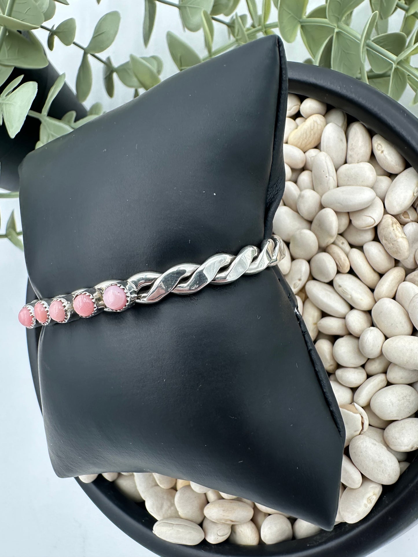 Pink Clouds Cuff Bracelet