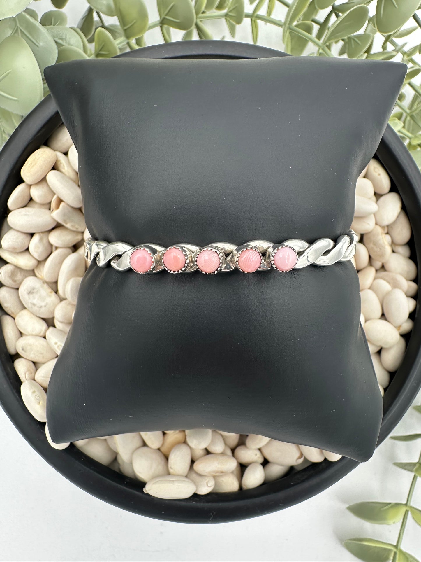 Pink Clouds Cuff Bracelet
