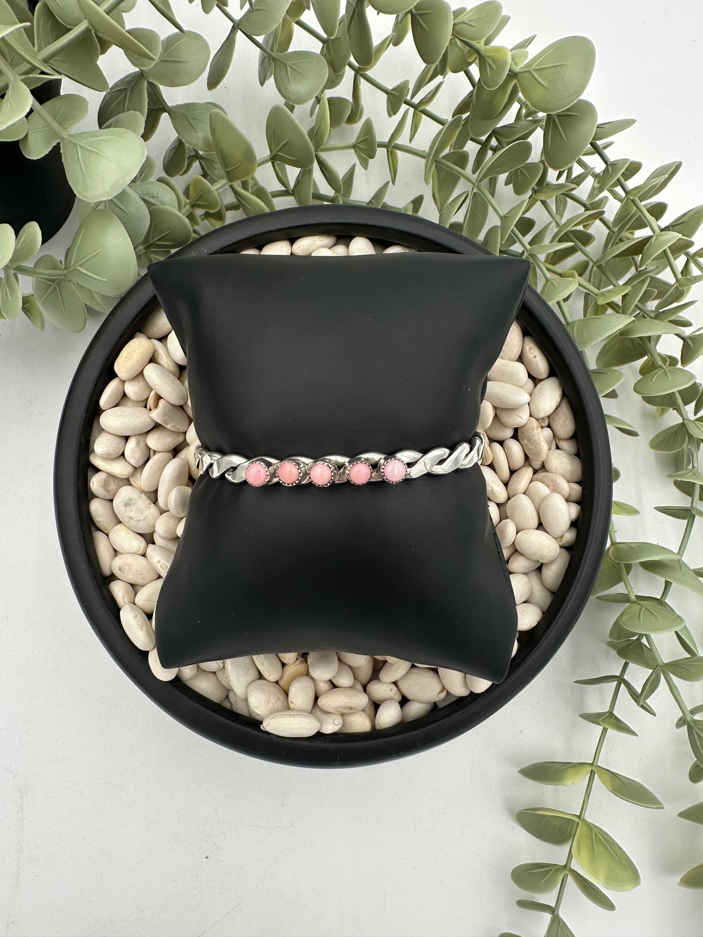 Pink Clouds Cuff Bracelet