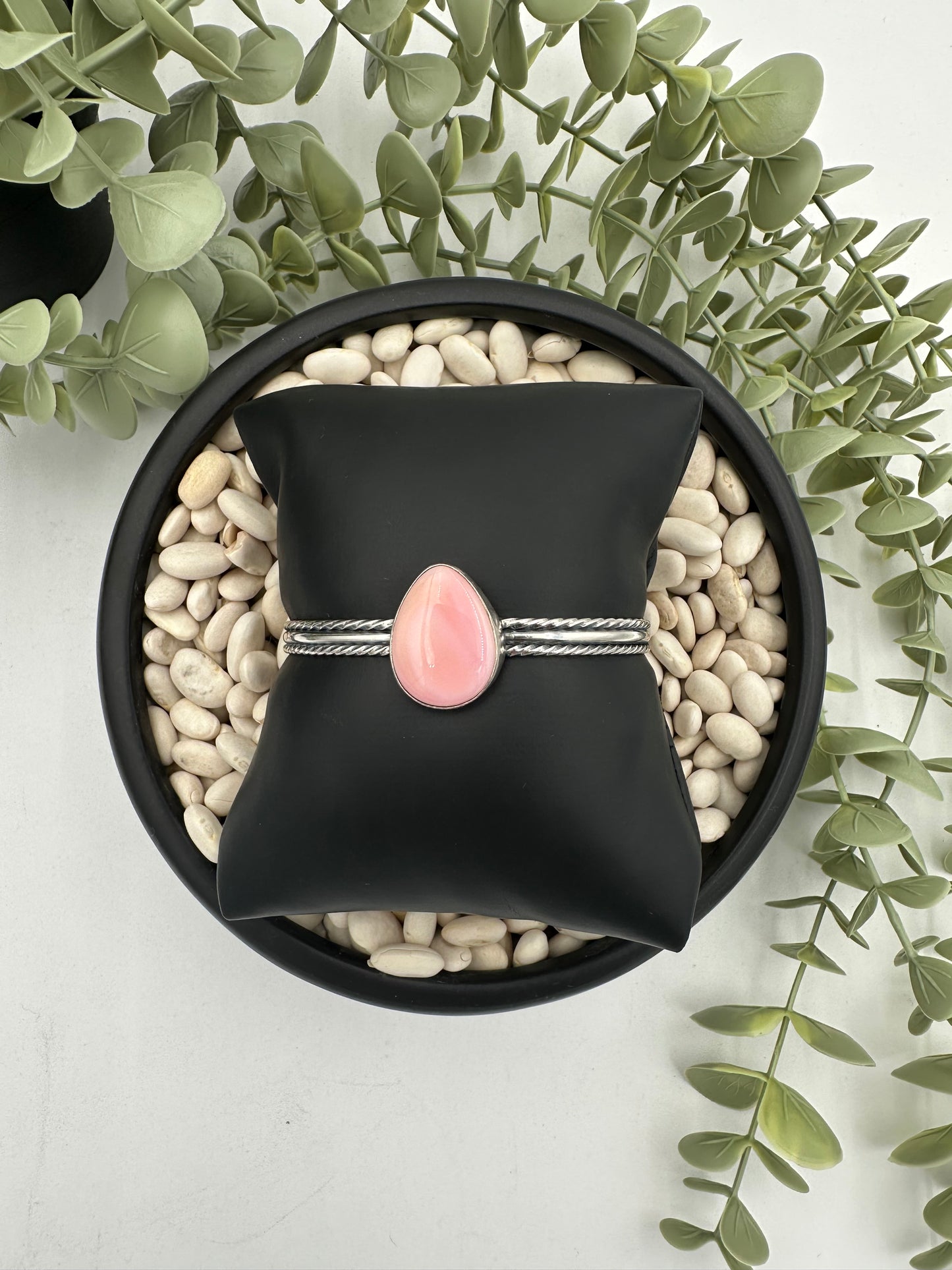 Pink Guitar Cuff Bracelet