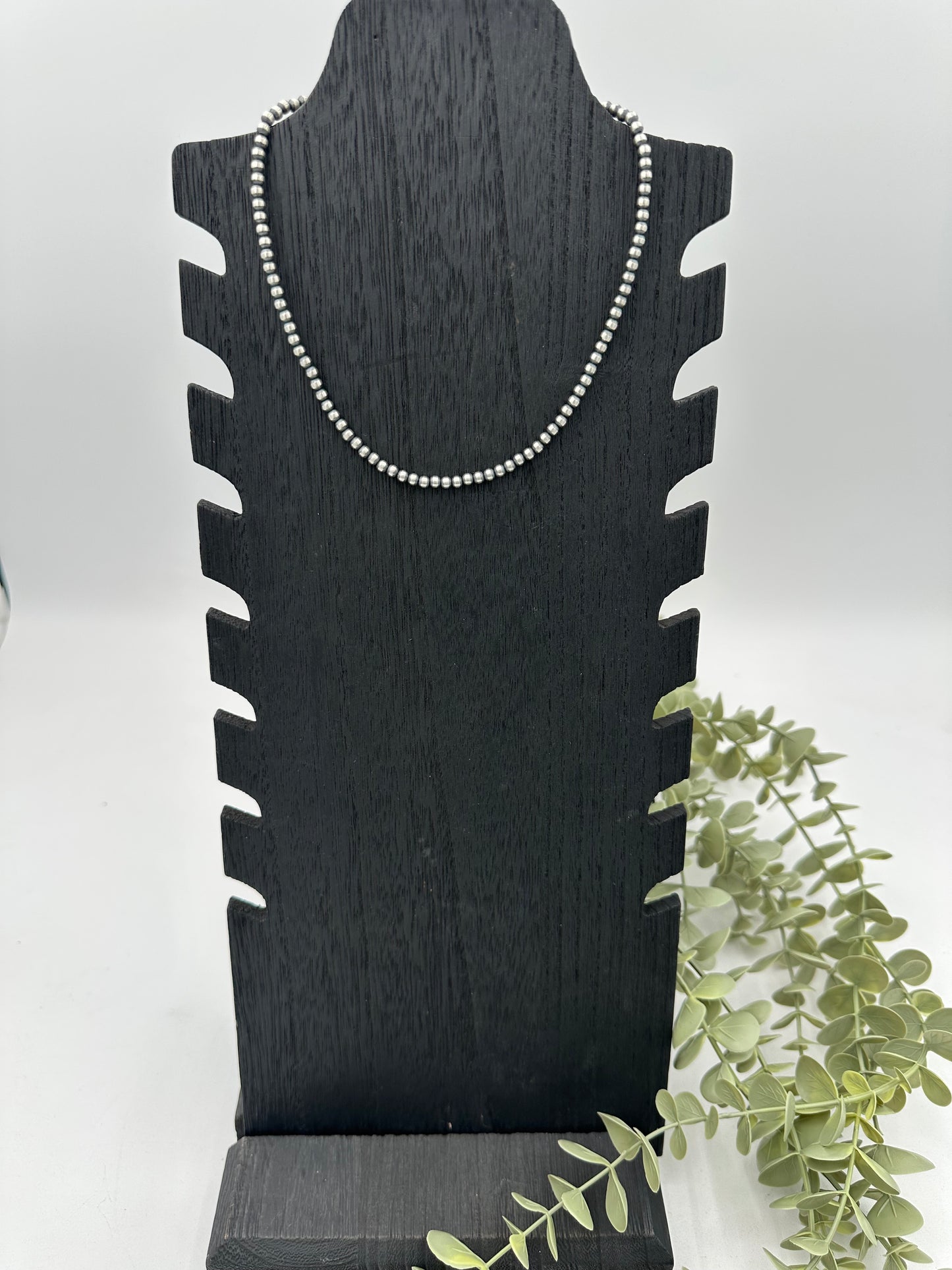 4mm Sterling Pearls 16”
