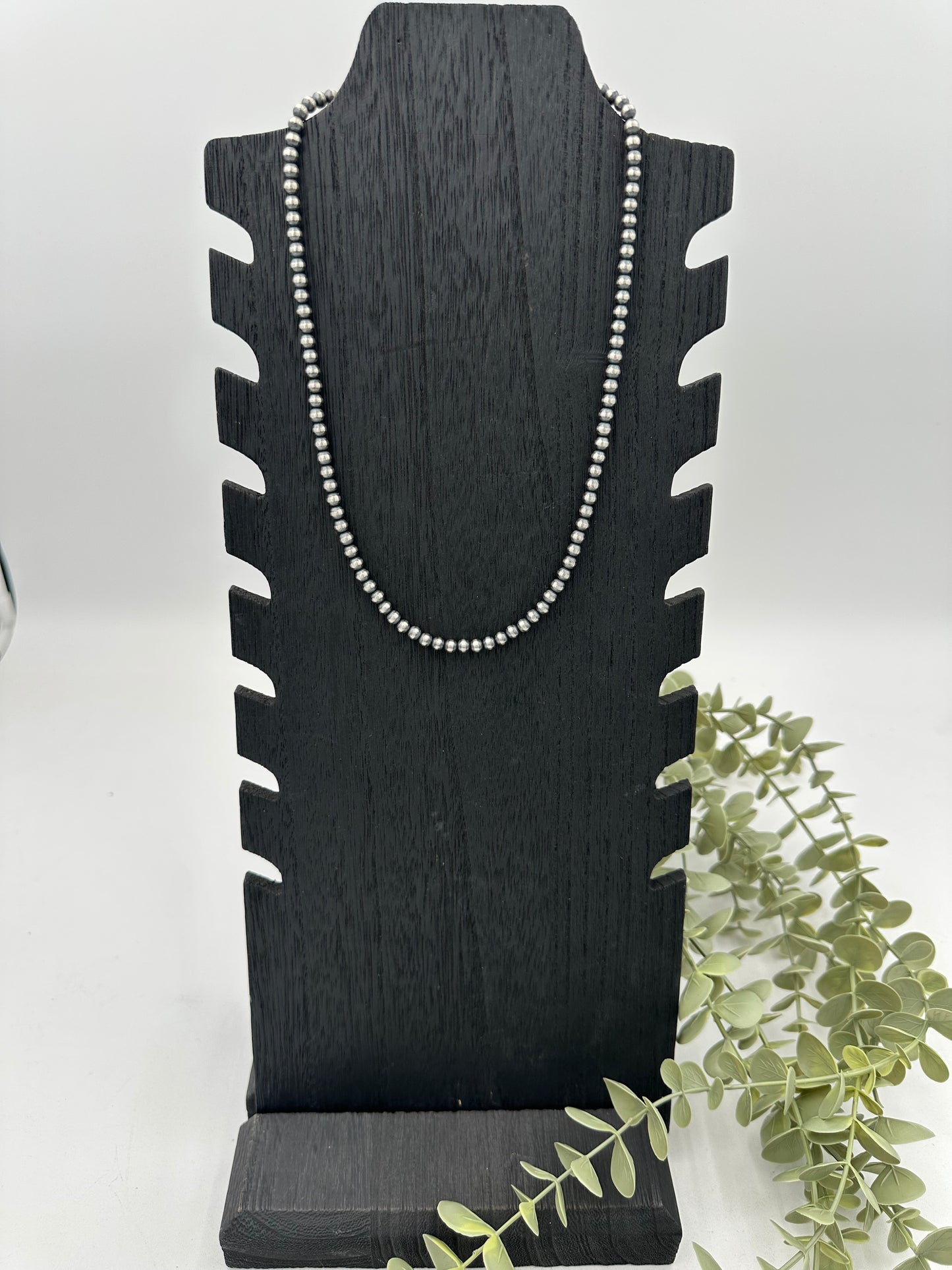 5mm Sterling Pearls 20”