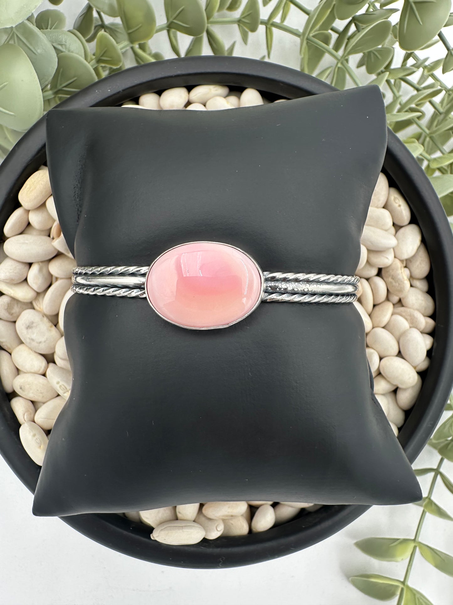 Pink Guitar Cuff Bracelet
