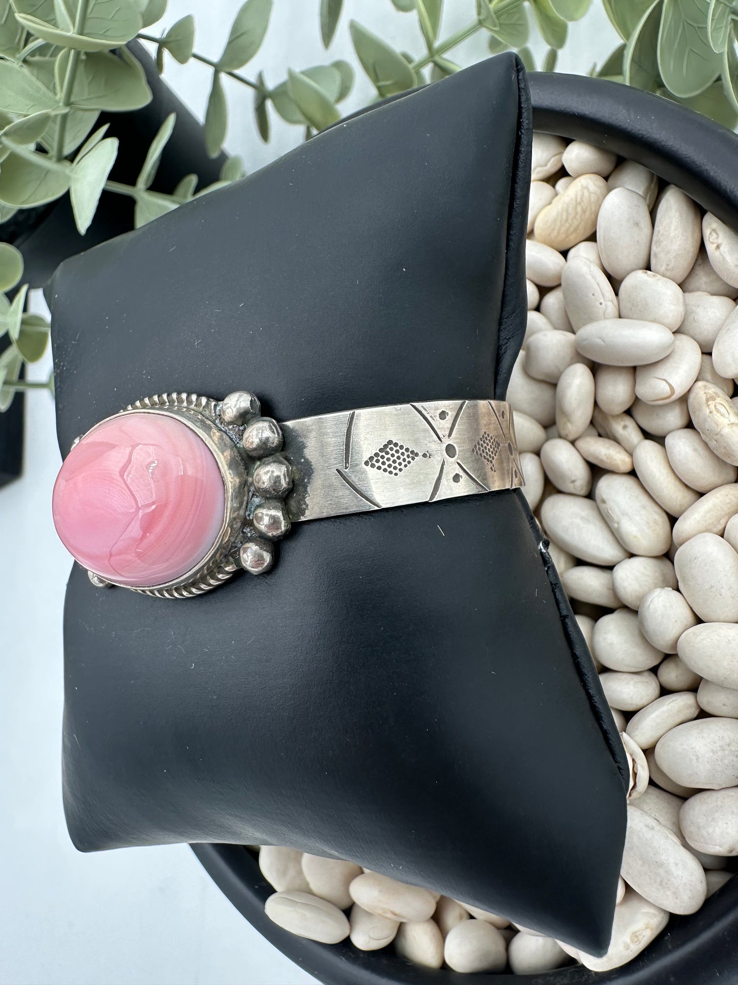 Pink Moon Cuff Bracelet