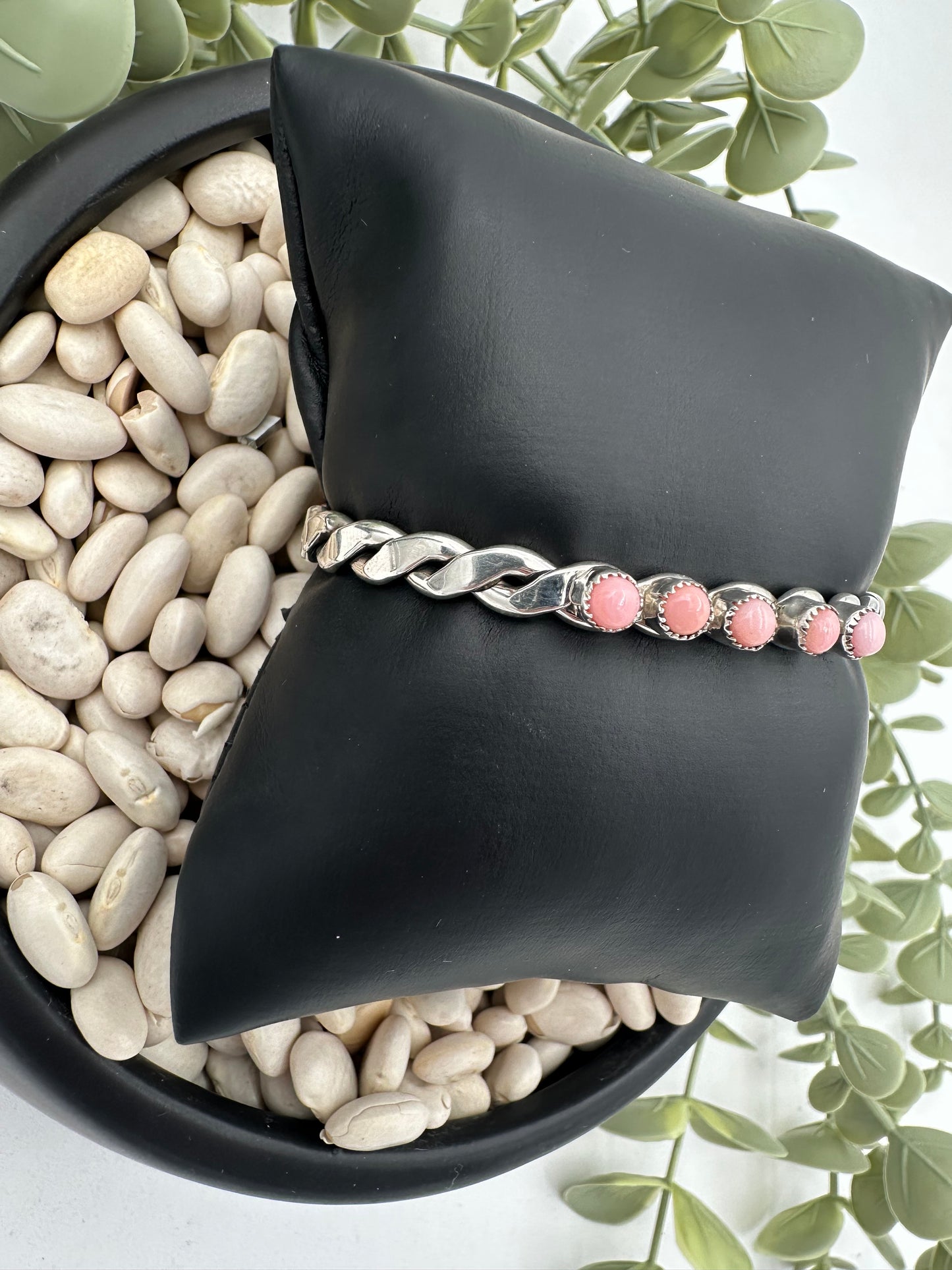 Pink Clouds Cuff Bracelet