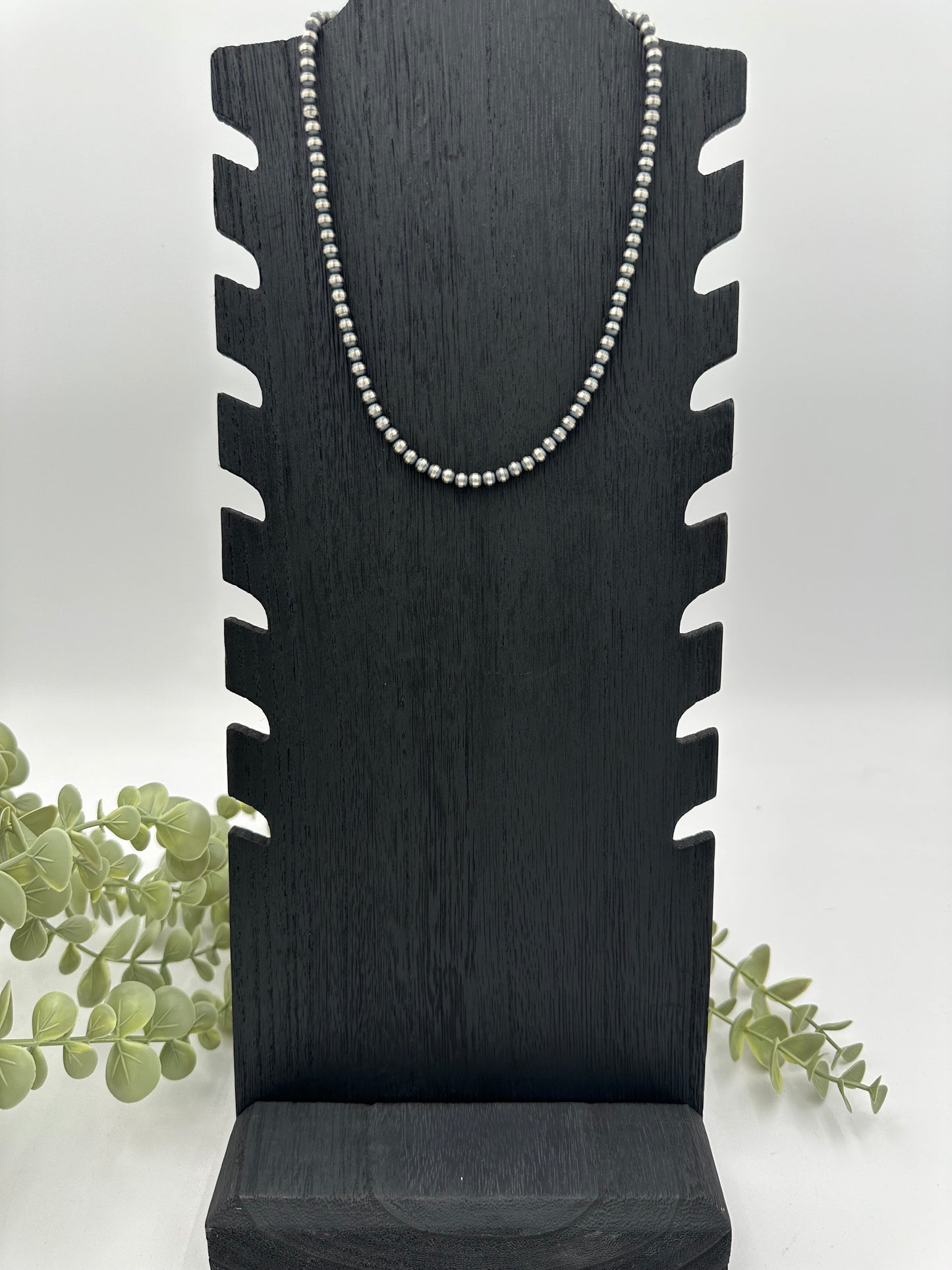 5mm Sterling Pearls 18"