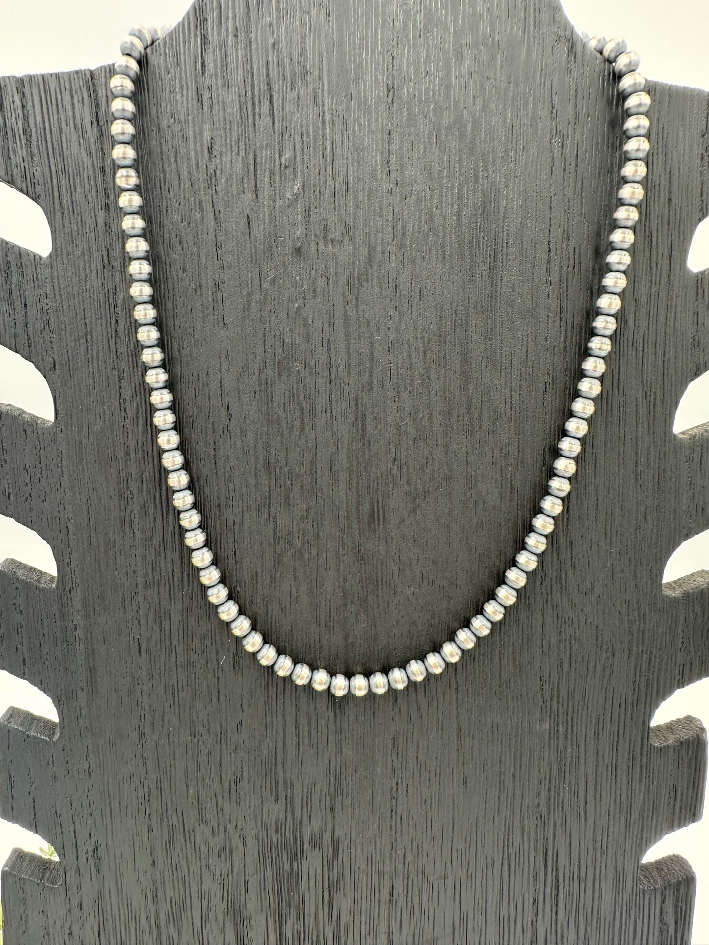 5mm Sterling Pearls 18"