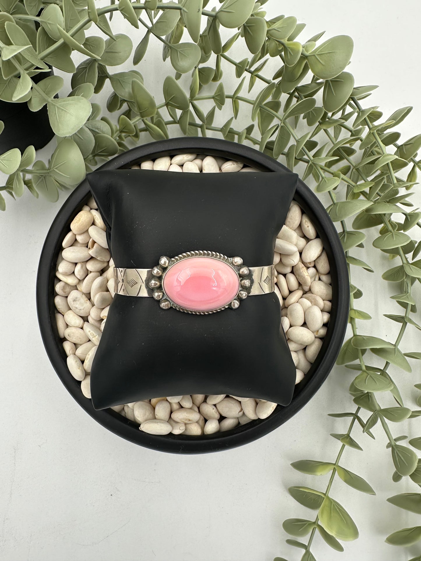 Pink Moon Cuff Bracelet