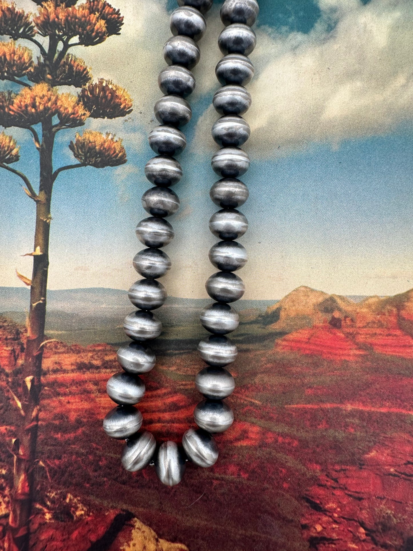 Delta Dawn Navajo Pearl Necklace