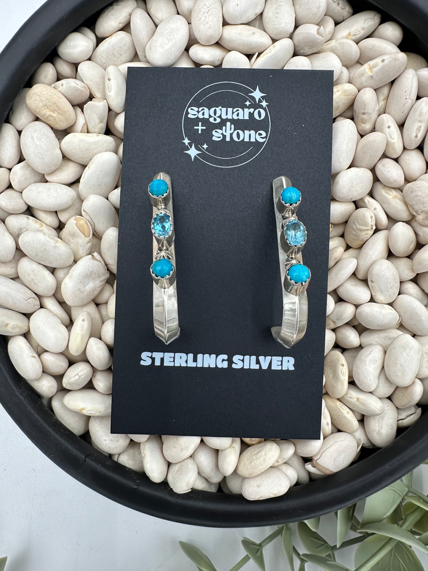 Wild Blue Earrings