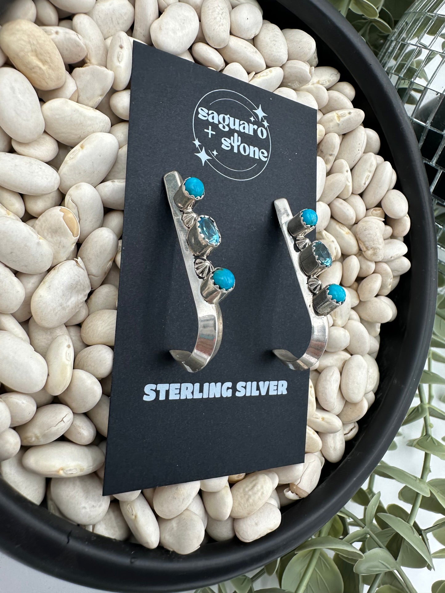Wild Blue Earrings