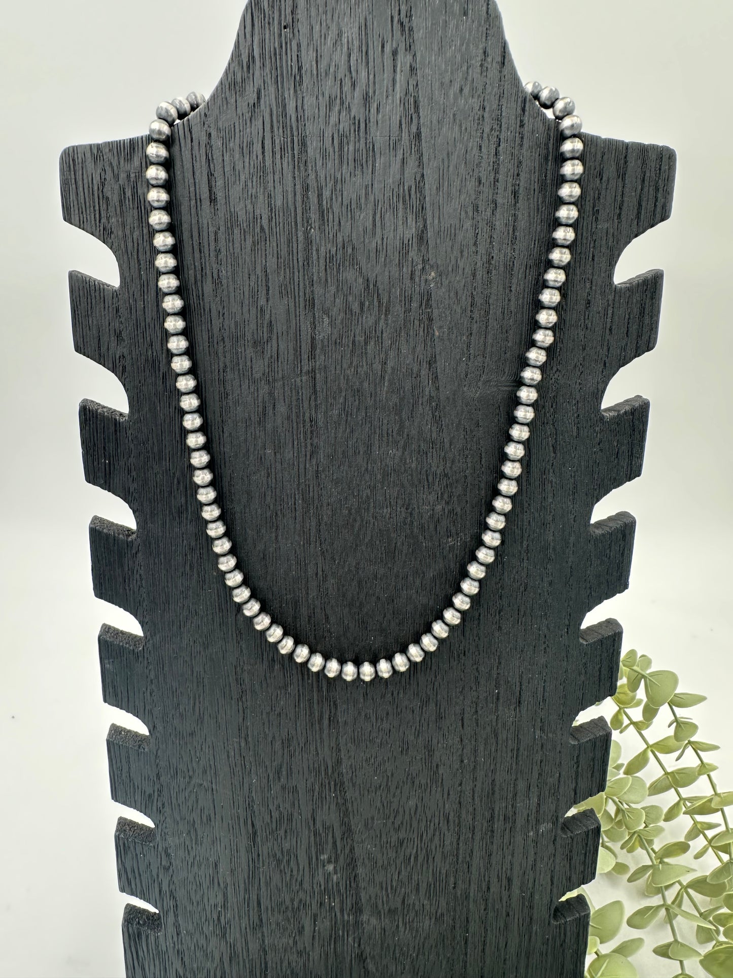 6mm Sterling Pearls 20”