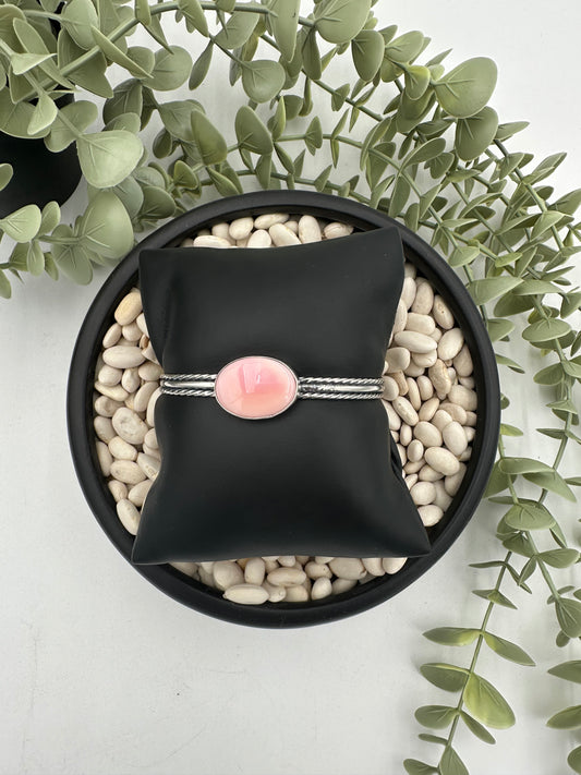 Pink Guitar Cuff Bracelet