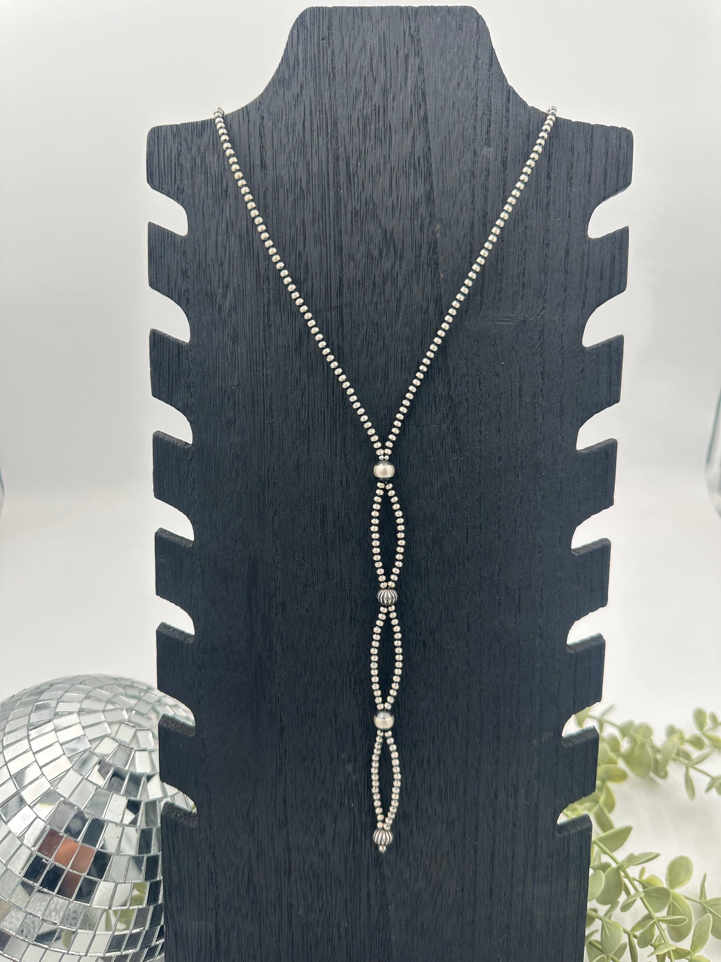 How Lucky Am I Lariat Necklace