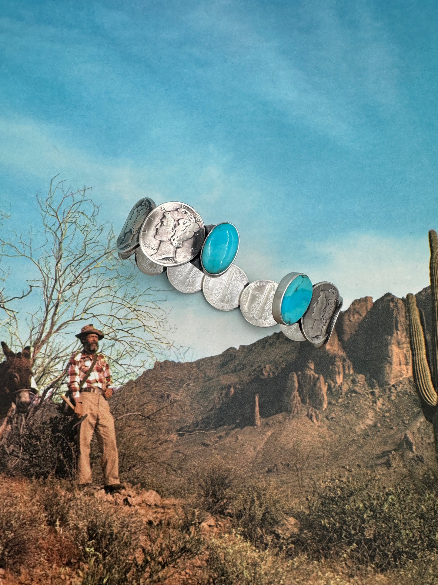 Liberty Dime Line Cuff