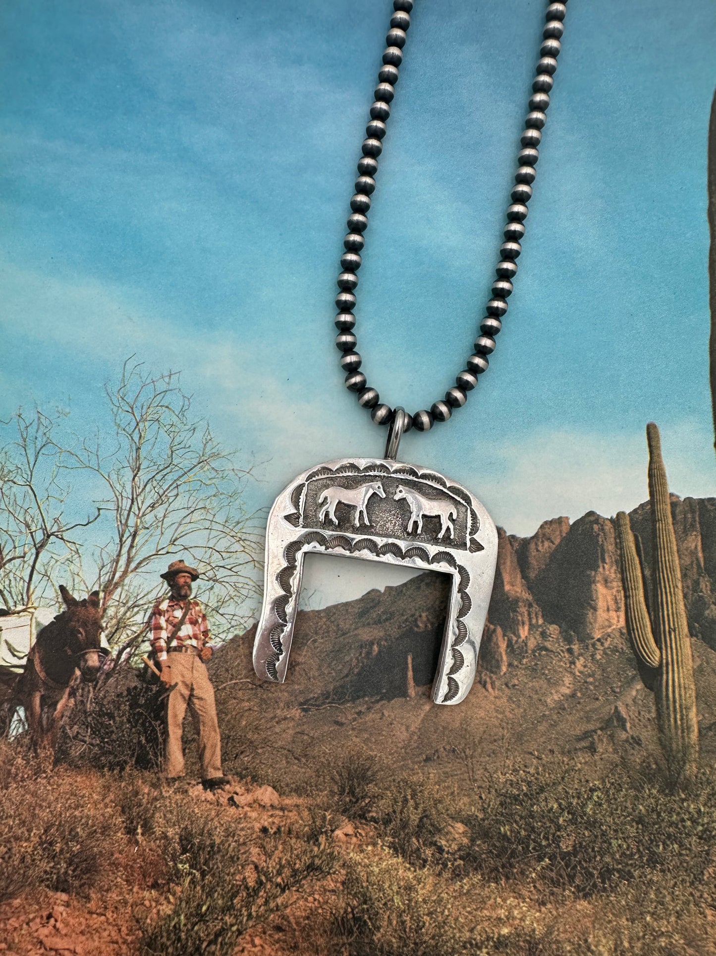 Country Never Leaves Pendant