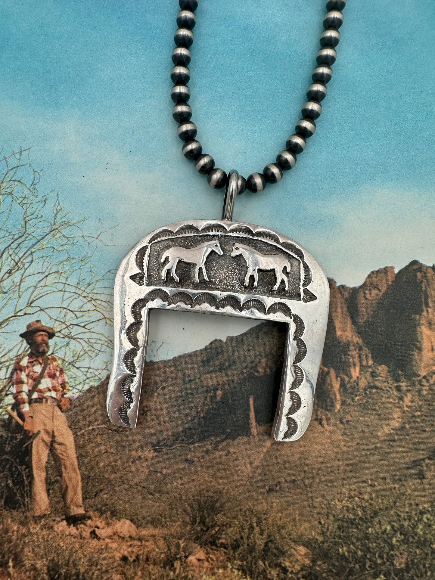 Country Never Leaves Pendant