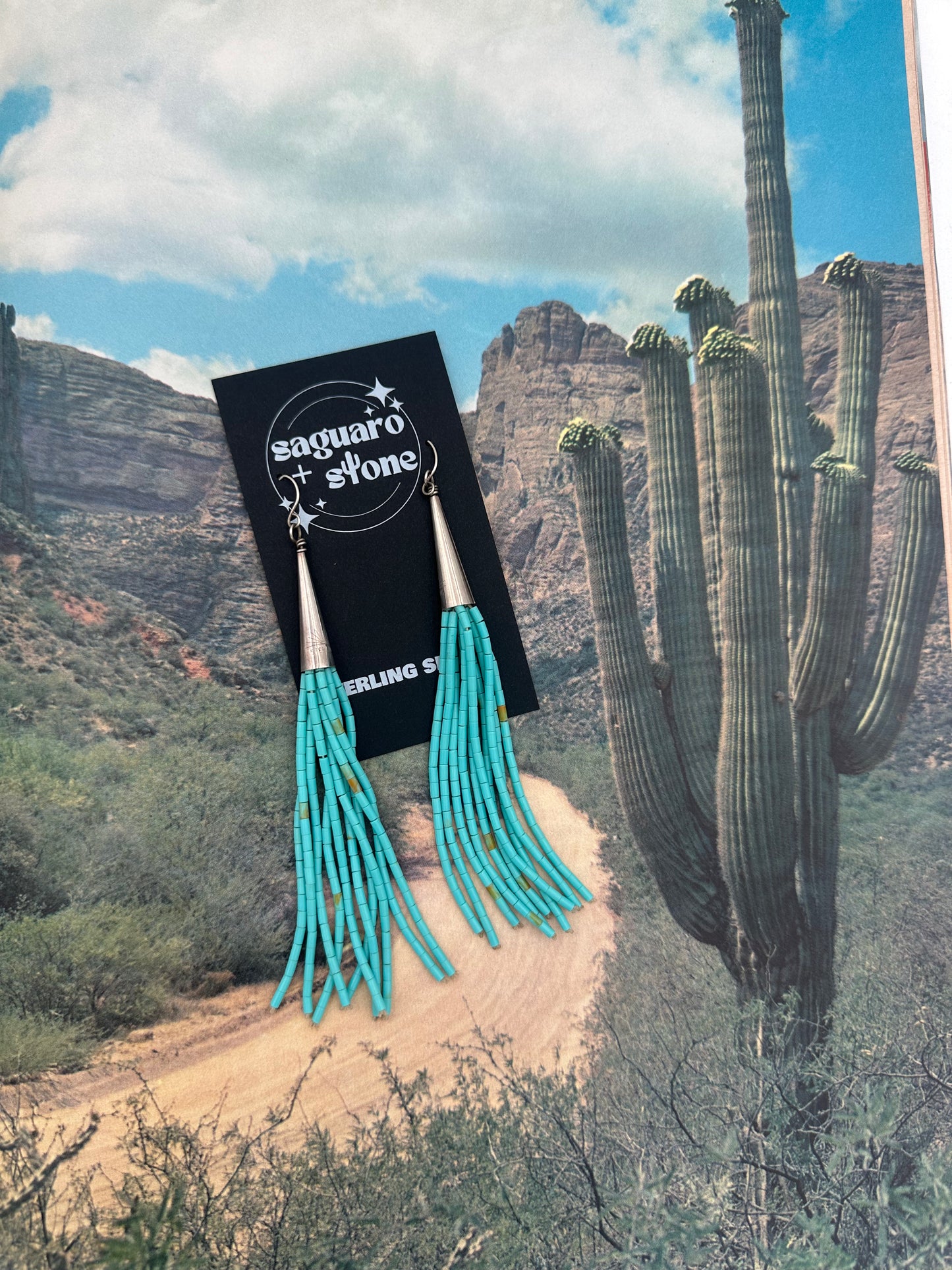 Skyline Blues Earrings