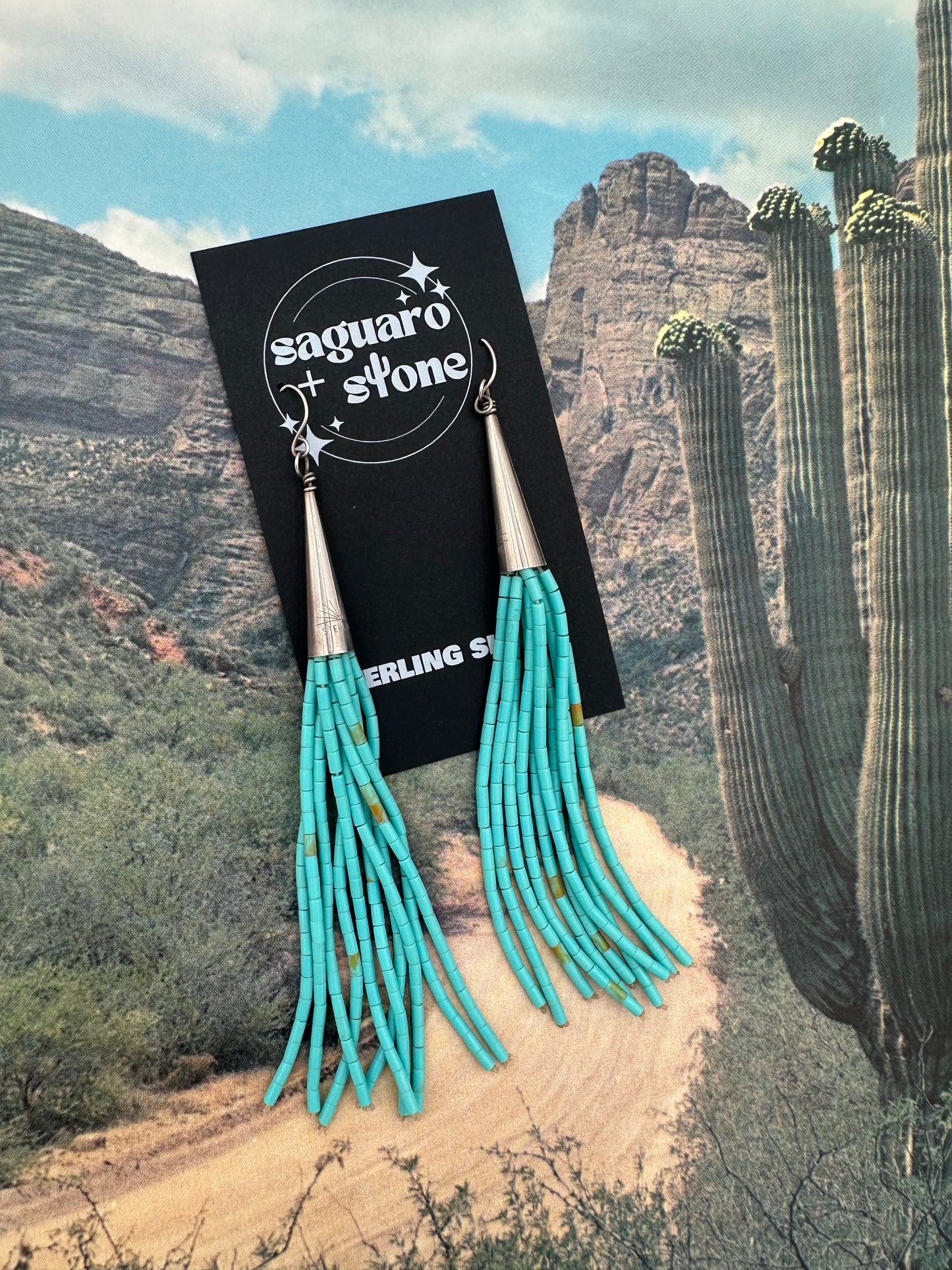 Skyline Blues Earrings