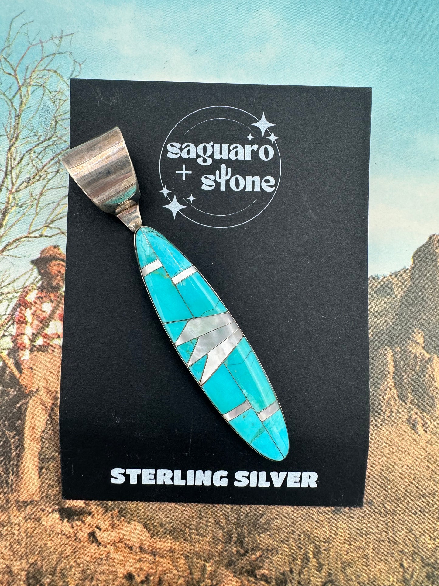 Landslide Pendant Earring Set