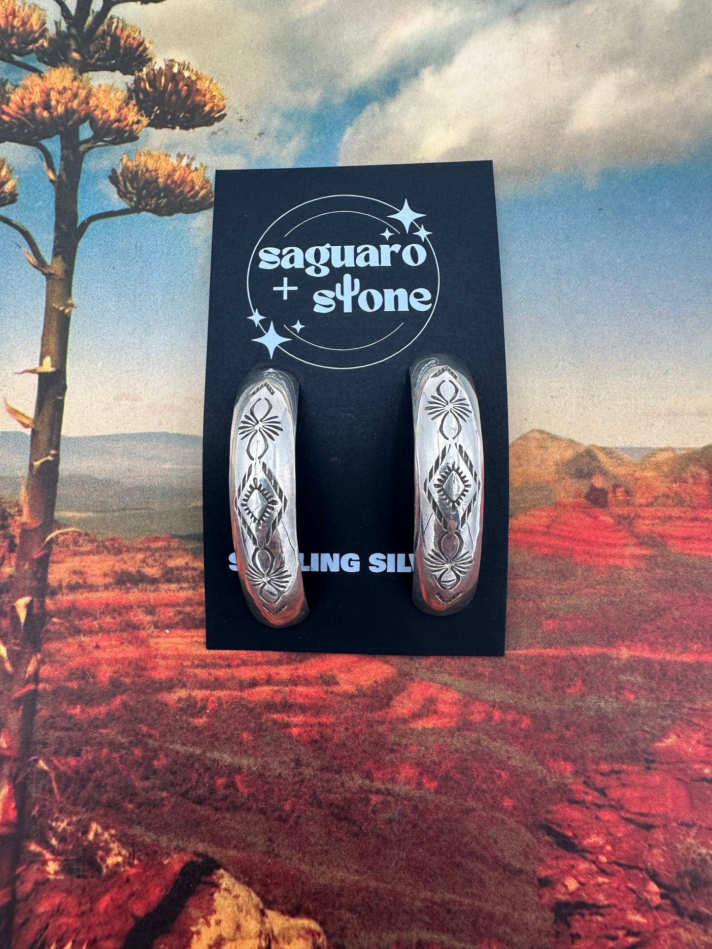 Silver Spoons Earrings
