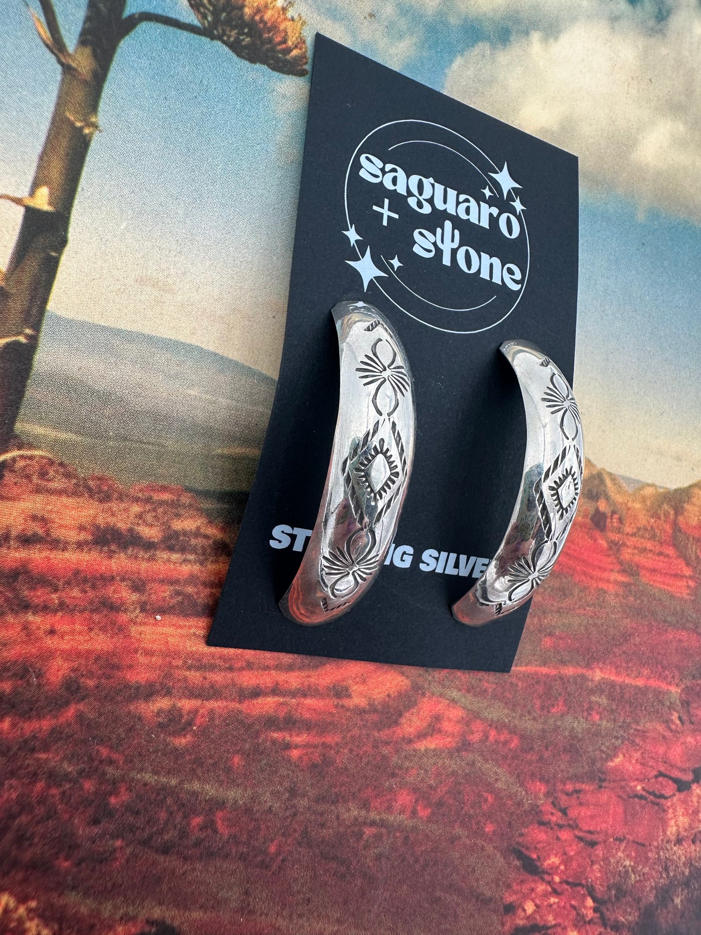 Silver Spoons Earrings