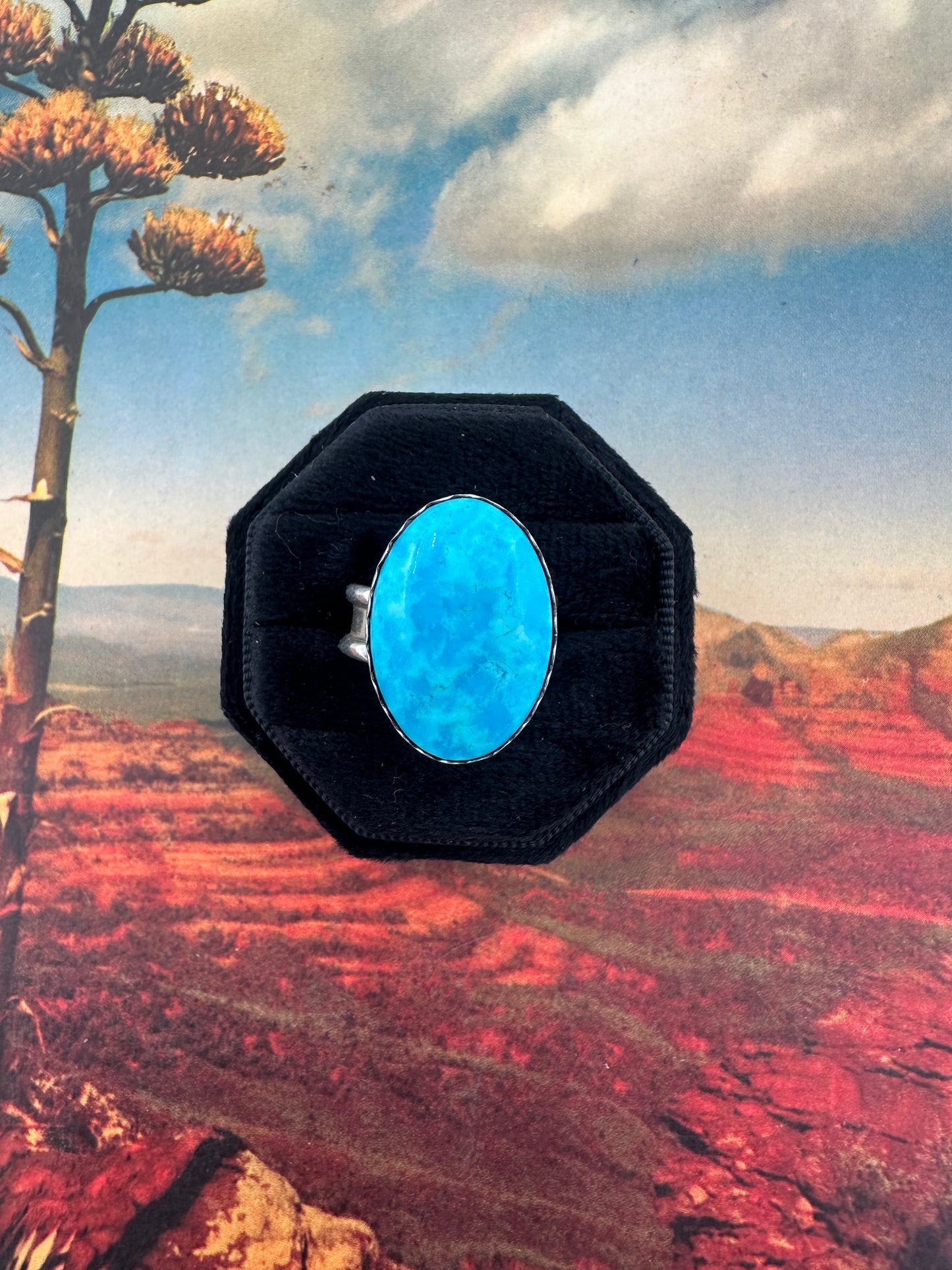 Blue Wings Ring