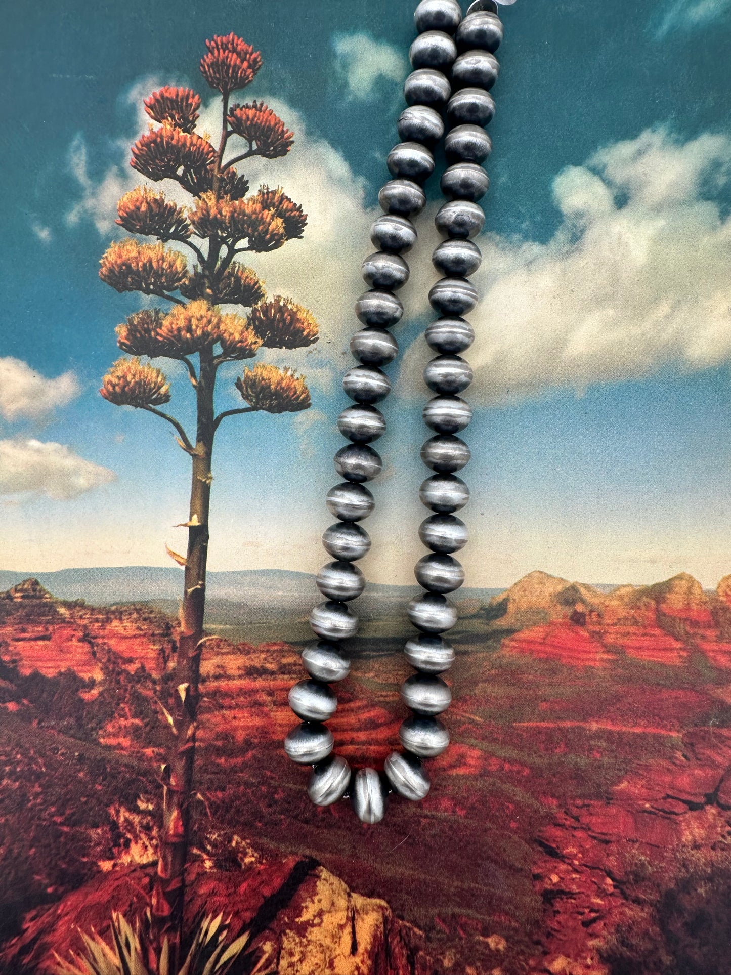 Delta Dawn Navajo Pearl Necklace