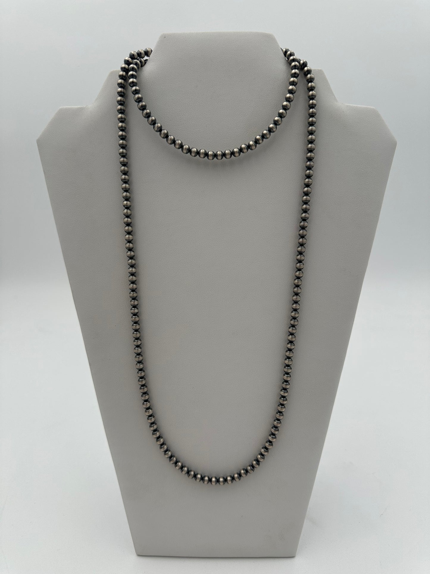 5mm Sterling Pearls 36"
